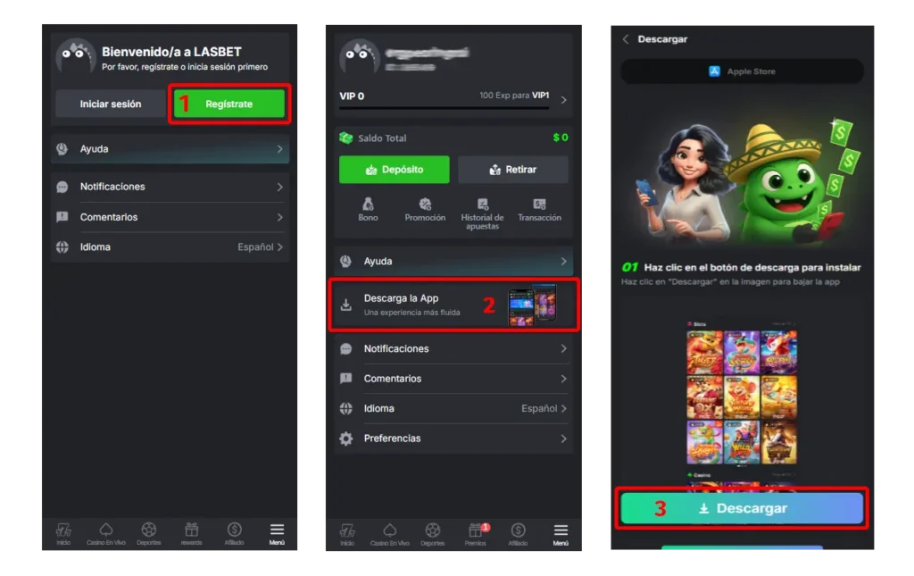 Lasbet iOS